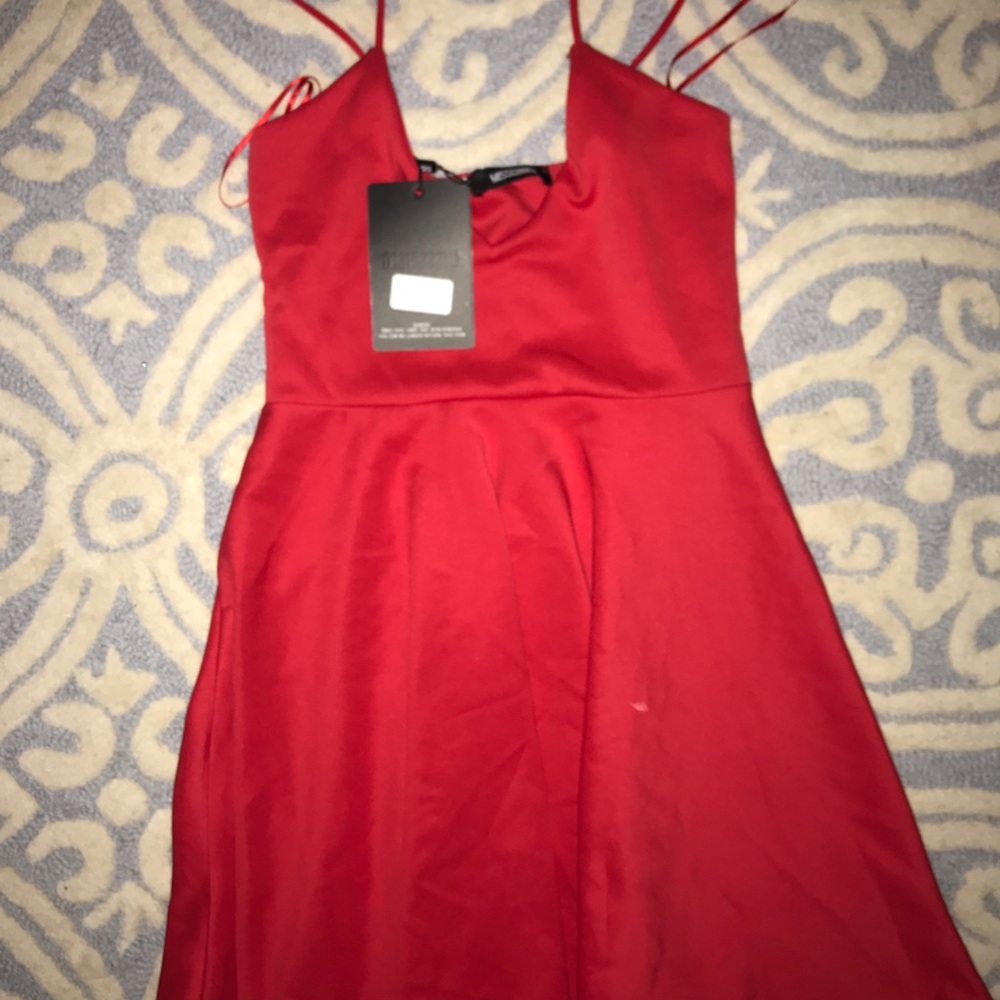 Missguided Red Dress